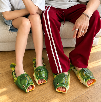 Fish Slippers That Make Everyone Laugh